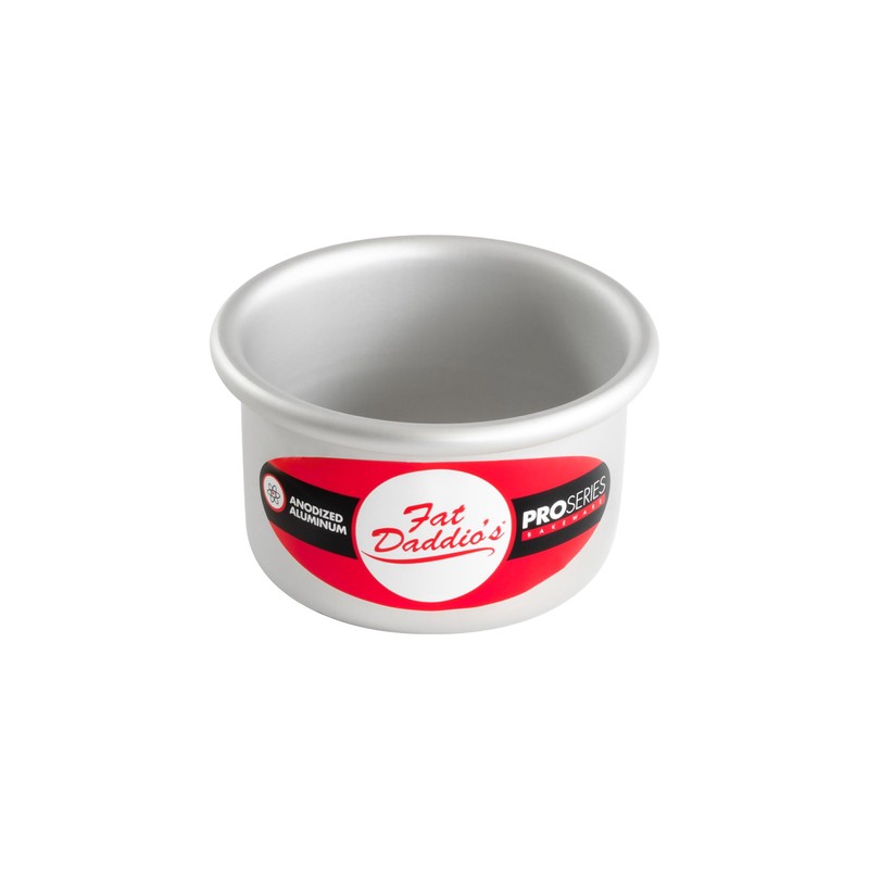 Fat Daddio's PCC-32SET Anodized Aluminum Round Cheesecake Pan with Removable