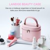 LANEIGE Vanity Case: Pink Cosmetic Bag for Travel-Friendly Makeup Storage