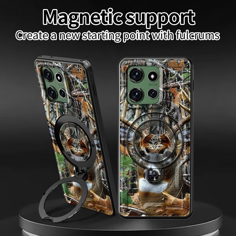 for Moto G 5G 2025/2026/G Play 5G 2025/2026,Hunting Camouflage Deer