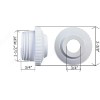 Pool Supply Town 5 PK Pool Spa Hydrostream Return Jet
