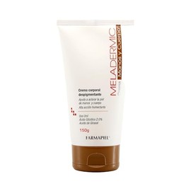 MELADERMIC Crema Corporal Despigmentante para Manos y Cuerpo | Ayuda con las Manchas y Pecas | Axilas, Codos, Rodillas, Cuello, Manos | Hidratación Profunda | 150 g
