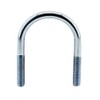 Round Steel Bracket for Pipe Diameter 159-168.3 mm, Galvanised Steel