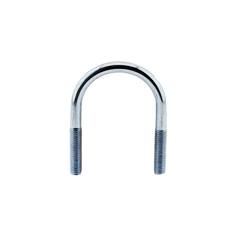 Round Steel Bracket for Pipe Diameter 159-168.3 mm, Galvanised Steel