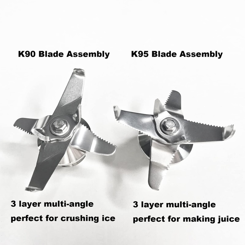 CRANDDI Spare Blades, Complete Assembly with Short Blade, Stainless Steel