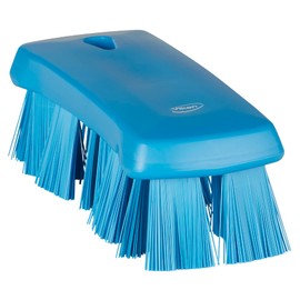 Vikan 38913 UST 6.9" Hand Brush - Stiff, Blue