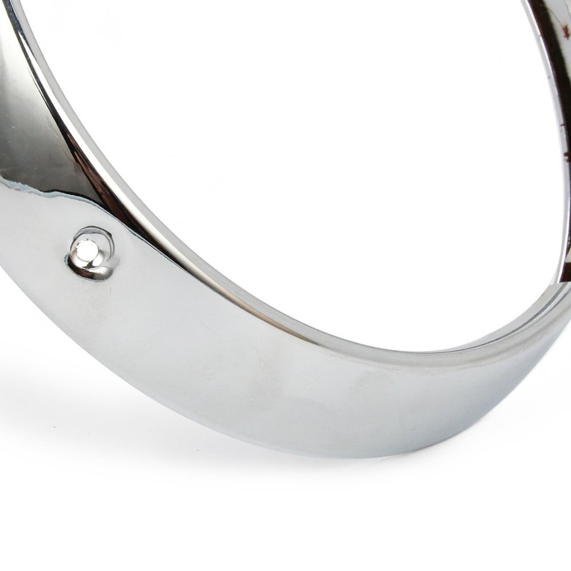 AnXin - Anillo para faros delanteros cromados de 7 pulgadas