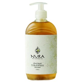 OJAYS NURA Olive Liquid Body Shampoo, 16.9 fl oz (500 ml)