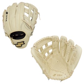 SSK Z5 Craftsman Outfield Baseball Glove – Deep Pocket 12.25" - 12.5” - 12.75” – Right & Left Hand Throw (Camel-H Web, 12.5" - Left Hand Throw)