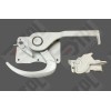 TODCO Style 69571 Door Lock & Latch WHITE Truck Trailer