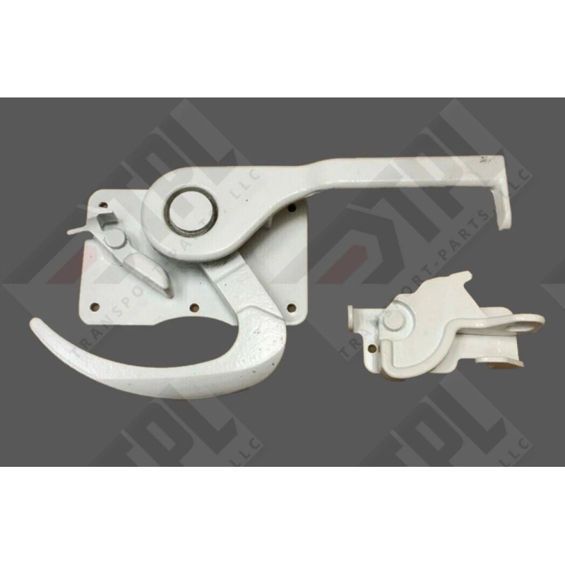 TODCO Style 69571 Door Lock & Latch WHITE Truck Trailer