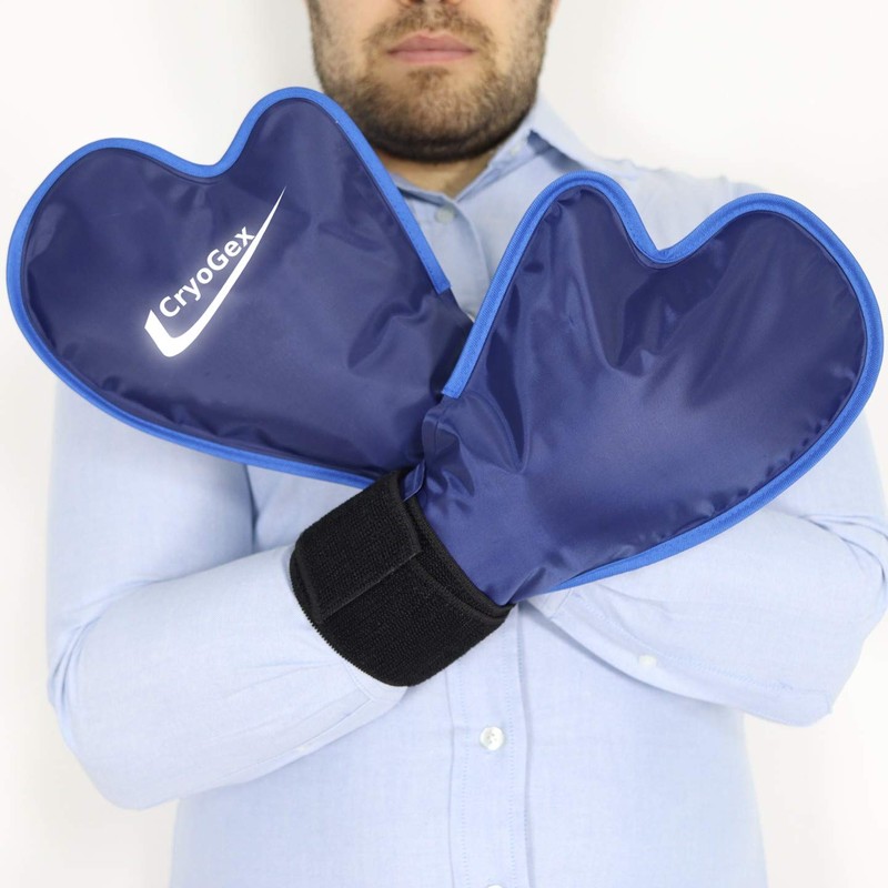 2 Wrist Hand Hot Cold Ice Pack Wraps - High