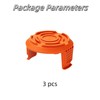 XINTONG 3Pcs Replacement Spool Cover Caps,Trimmer Spool Caps,Garden Tool Mower