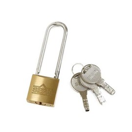 High Logic G-255 Dimple Padlock, 1.2 inches (30 mm), String Length, 3 Keys