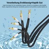 Tertullus 1 Pair of High-End Speaker Cable OFC Silver-Plated with