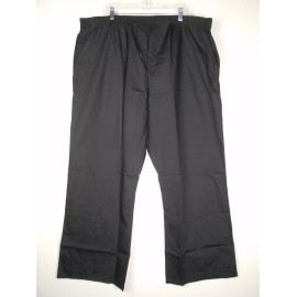 All Heart SCRUB BASIC Elastic Waist Women's Scrub Pant - BLACK 5XL