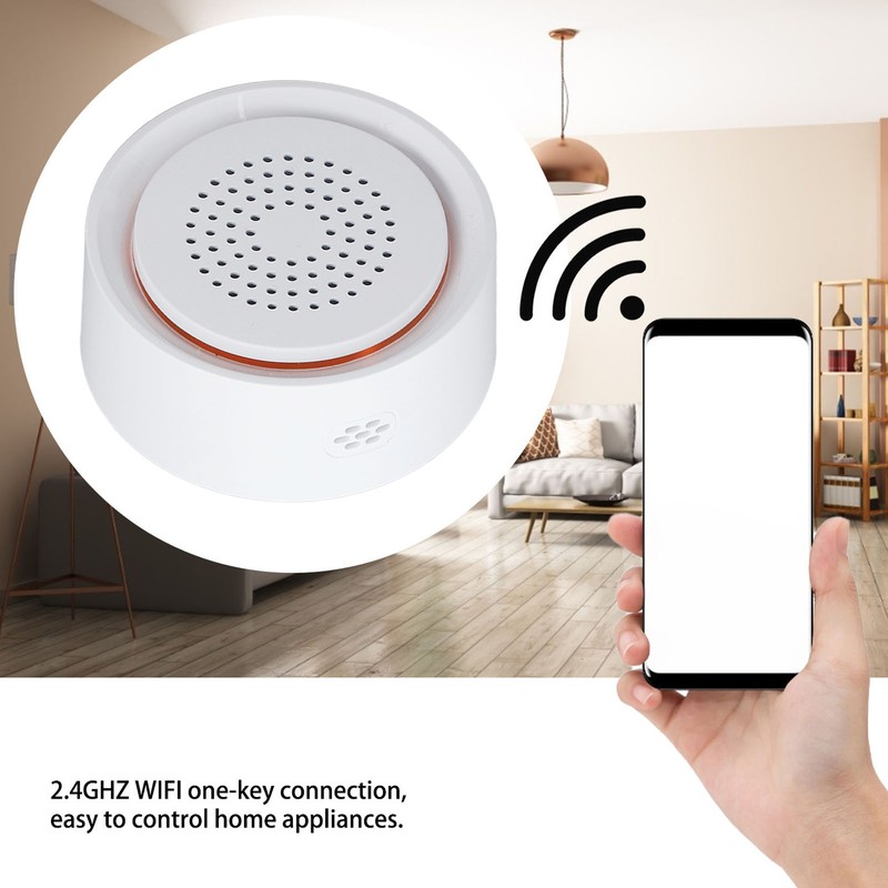 WIFI Home Security Alarm System Remote Control Burglar Alarm 105
