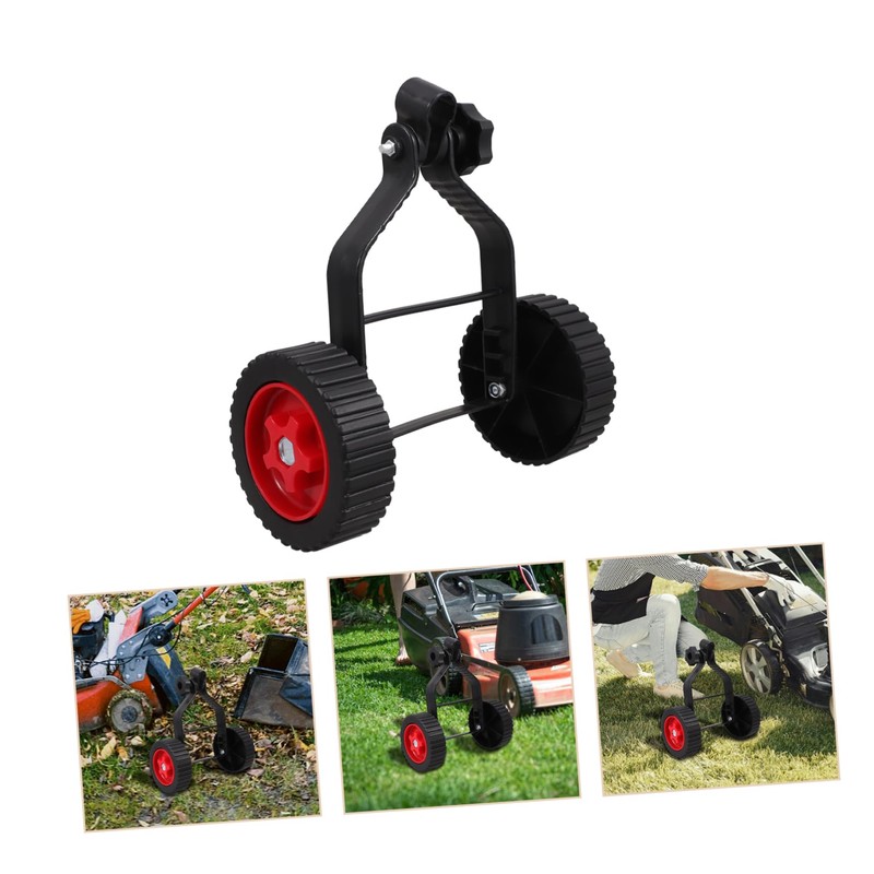 BESPORTBLE Lawn Mower Auxiliary Wheels for Support Wheels for Trimmers