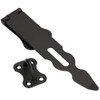KOTARBAU® Hasp 200mm Security Hasp Powder Coating Device Padlock Steel