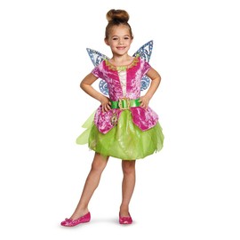 Disguise Disney's The Pirate Fairy Pirate Tinkerbell Classic Girls Costume, Medium/7-8