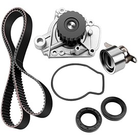 ECCPP Compatible for Timing Belt Kit Compatible for 1996-2000 Honda Civic Timing Belt Kit 1.6L SOHC 97 D16Y5 D16Y7 D16Y8