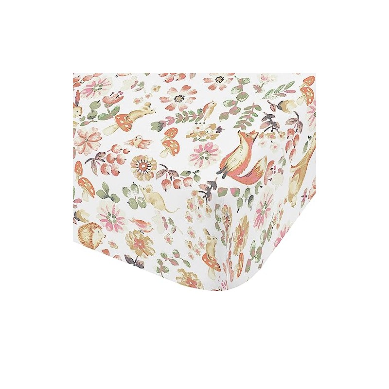 Catherine Lansfield Enchanted Butterfly Double Fitted Sheet Pink
