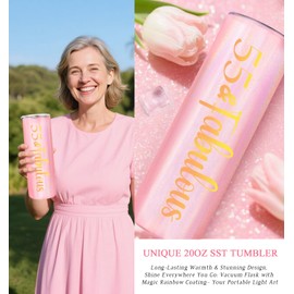 55th Birthday Gifts For Women, Happy 55th Birthday Gifts For Her Mom Sister Wife Best Friend Turning 55, Unique Gift For 55 Year Old Woman Birthday, Funny Birthday Decorations Gift Ideas