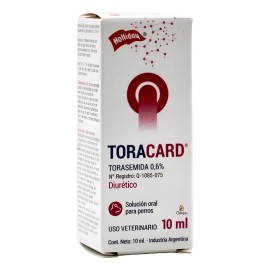 Toracard Holliday 10 Ml Diuretico Para Perro