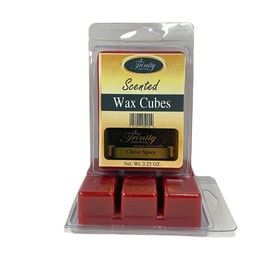 Trinity Candle Factory - Clove Spice - Scented Wax Cube Melts - 1 Pack - 6 Cubes