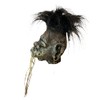 Asylum Zone Jumbo Shrunken Head Replica with Hair and Hanging