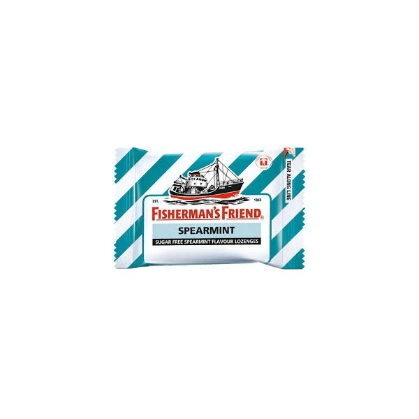 Fisherman's Friend Spearmint Fravour Lozenges Sugar Free Candy 25g.(Pack of 2) …