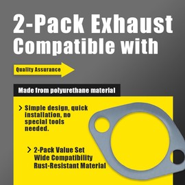 Exhaust Gasket for Briggs & Stratton 692236, 272293, 270917, Fits John Deere LG692236-4-Pack