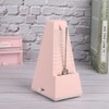 Metronome Metal Mechanical Core Violin Piano Guitar Musical Instrument AccessoriesPink
