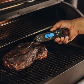 Moesta-BBQ 10668 Thermometer No. 2 - Illuminated Digital Grill Thermometer - Puncture Thermometer for Roasting, Steak