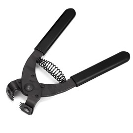 WUTA - Perforador silencioso de piel, herramientas de perforación de piel, alicates de mano, costura de diamante, cincel para proyectos de bricolaje o manualidades (4 mm a 4 dientes)