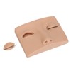Eyelash Mannequin Head Practice Realistic Half Face Makeup Head Training