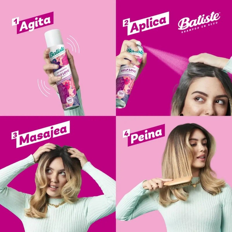 Batiste Shampoo En Seco Sin Agua Edic. Self Love 200