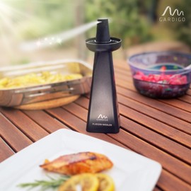 GARDIGO® Wespenwedler - 2er Set I Fliegenwedler mit einzigartiger Wespen Abwehr Schale | Fliegenabwehr, Fliegenvertreiber, Wespenschutz, Mückenabwehr | Insektenschutz gegen Fliegen, Wespen, Mücken