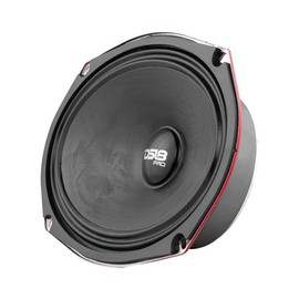 DS18 PRO-SM69.2 6x9 Shallow Water Resistant Cone Mid-Range Loudspeaker 500W Max Power, 250W RMS, 2 Ohms - Perfect for Motorcycle Applications (1 Speaker), Black (Renewed)