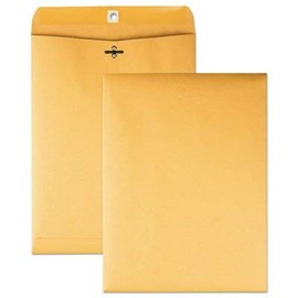 Quality Park 37790 Clasp Envelope 9 x 12 32lb Light Brown 100/box