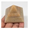 WatanGems 131.2g,2.1"x1.7" Natural Yellow Aventurine Pyramid Gemstone Crystal from India,MF3526
