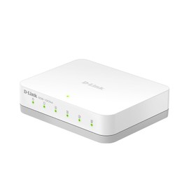 D-Link DGS-1005A 5-Port Gigabit Ethernet Switch, Compact Desktop Housing, Energy-Efficient, Fanless Design, Green Power Saving for Network Switching & Data Splitting