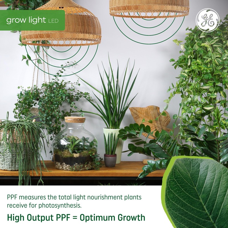 GE Grow Lights for Indoor Plants, BR30 Indoor Floodlight, LED