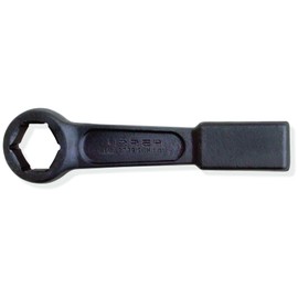 URREA 6-Point Striking Wrench - 3/4” Flat Strike Wrench with Straight Pattern Design & Extra Wide Striking Zone - 2712SWH,Steel