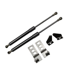 KUNSYOUKIM Lift Supports for Toyota RAV4 RAV 4 (XA50) 2018-2024 Front Bonnet Hood Modify Shock Dampers Spring Gas Struts Bar (2PCS) (Normal Black)