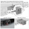BESTZHEYU 4 Inch 60W LED Hitch Light with 3 Inch
