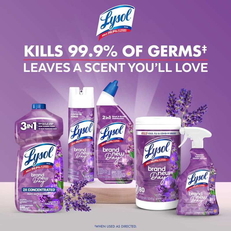 Lysol Disinfectant Wipes, Multi-Surface Antibacterial Wipes For Disinfecting, Dorm Room