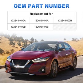 WATERWICH Engine Valve Cover with Gasket & Bolts Compatible with Nissan Maxima 2009-2020 Nissan Altima 2014-2018 Nissan Pathfinder 2015-2016 3.5L Replacement for 13264-9N00B 13264-9N00A