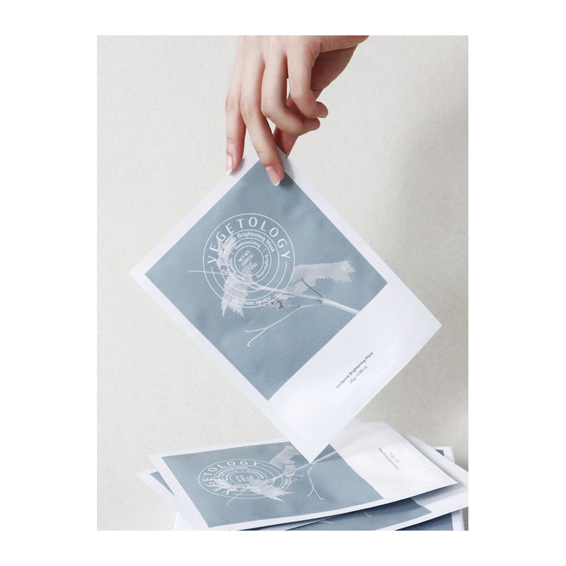 Vegetology Viniferine brightening mask 10 sheets / 비니페린 브라이트닝 마스크