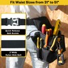 MELOTOUGH Electrician Tool Pouch with Belt,Tool Bag,Tool Pouch with Belt