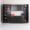 Prepac Elite 32" Tall Wall Cabinet, Black